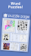 screenshot of Puzzle Page - Daily Puzzles!