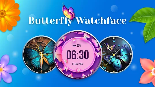 Butterfly Watchface: Wear OS