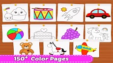 Glitter Coloring Book For Kidsのおすすめ画像2