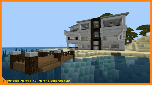 Android application house for minecraft pe screenshort