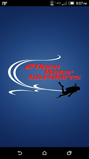 Android application Open Water Adventures screenshort