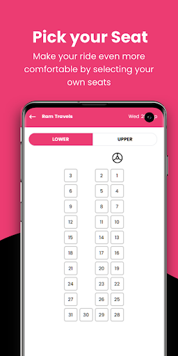 carebus - Bus Booking App Screen 3