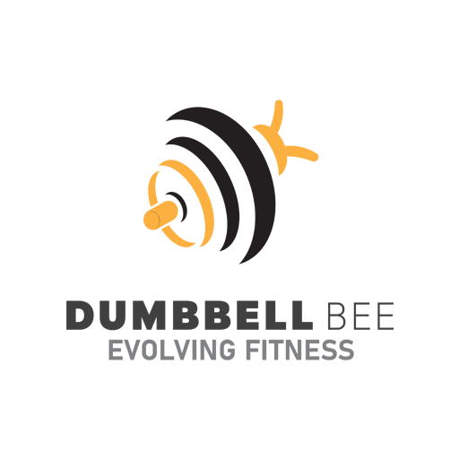 Dumbbell Bee Fitness logo