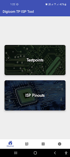 Android application Digicom TP ISP Tool screenshort