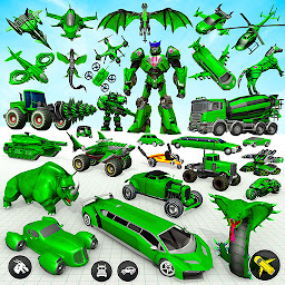 图标图片“陆军机器人汽车游戏：机器人游戏”