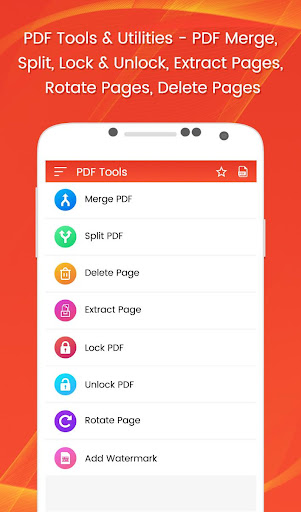 PDF Tools – PDF Utilities Screen 2