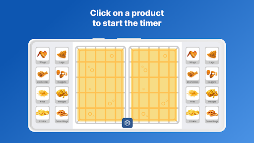 Android application Frying Pal: Cooking Timer screenshort