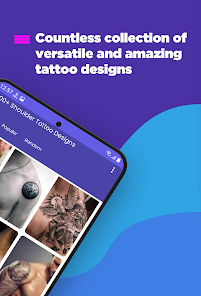 Captura de Pantalla 2 5000+ Shoulder Tattoo Designs android