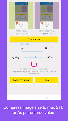 Photo Compress & Resize Screen 3