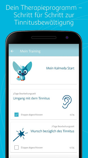 Kalmeda Tinnitus-App Screen 3