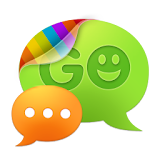 GO SMS Pro simple dark theme icon