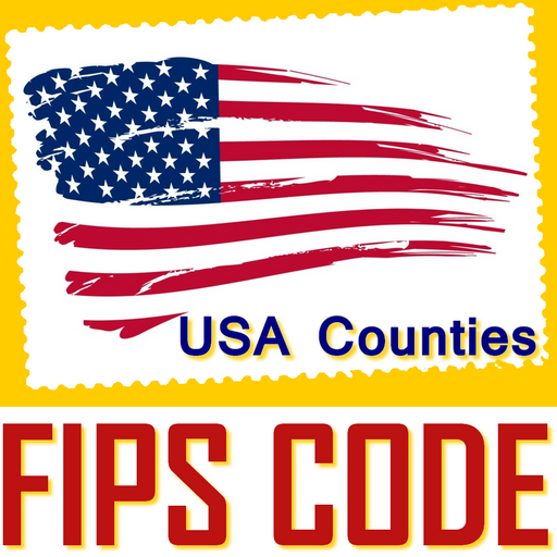 USA FIPS County Code  Icon