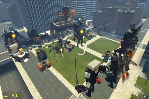 Merge Toilet Monster War Screenshot 2 - AppWisp.com