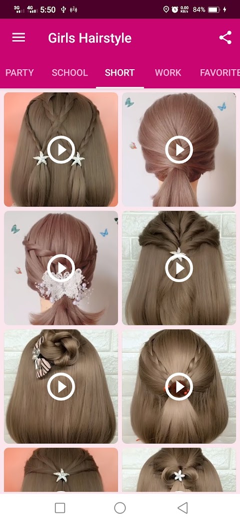 Girls Hairstyle Step By Stepのおすすめ画像4