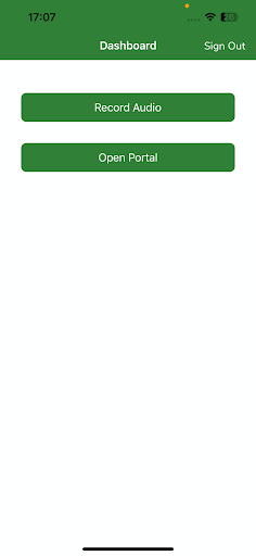 Android application 1st Response screenshort