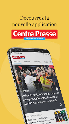 Android application Centre Presse Aveyron - Actus screenshort