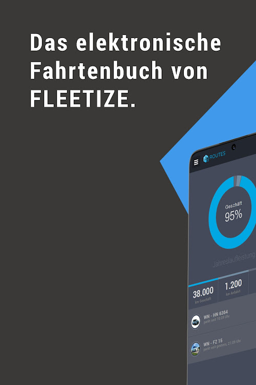 Fleetize ROUTES Fahrtenbuch - 1.7.9 - (Android)