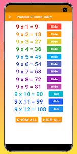 Times Table