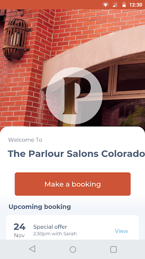Android application The Parlour Salons Colorado screenshort