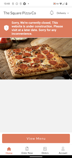 The Square Pizza Co Screen 2