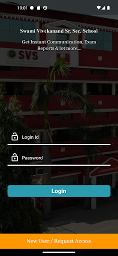 Android application SVS School, Raipur screenshort