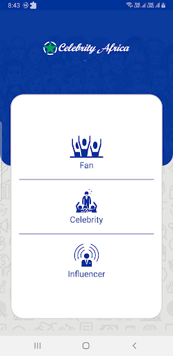 Android application Celebrity Africa screenshort
