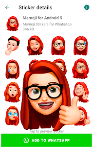 Memoji Stickers for Android