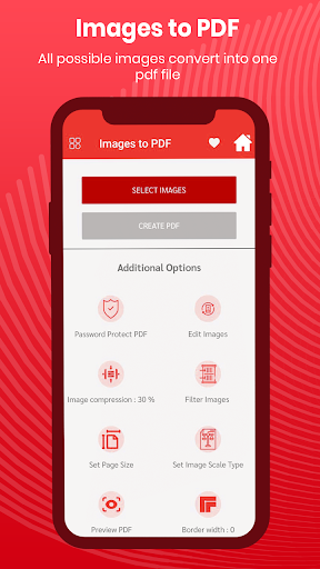 PDF Garage: Convert-Merge-Scan Screen 2