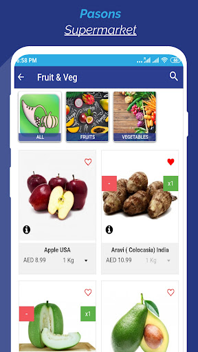 Pasons SuperMarket Screen 2