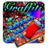 Street graffiti color art keyboard theme（free） icon