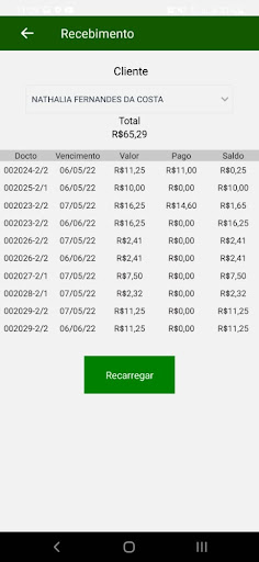 Android application Trade Touch screenshort