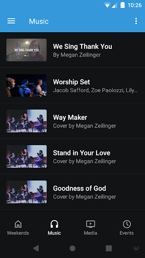Screenshot of Tehachapi Vineyard Church