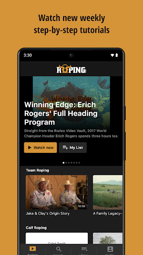 Roping.com screenshot 2