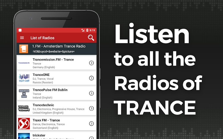 Trance Music Radio - 2 - (Android)
