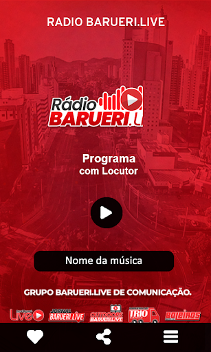Rádio Barueri.Live Screen 2