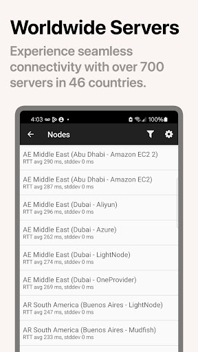 Mudfish Cloud VPN Screen 2