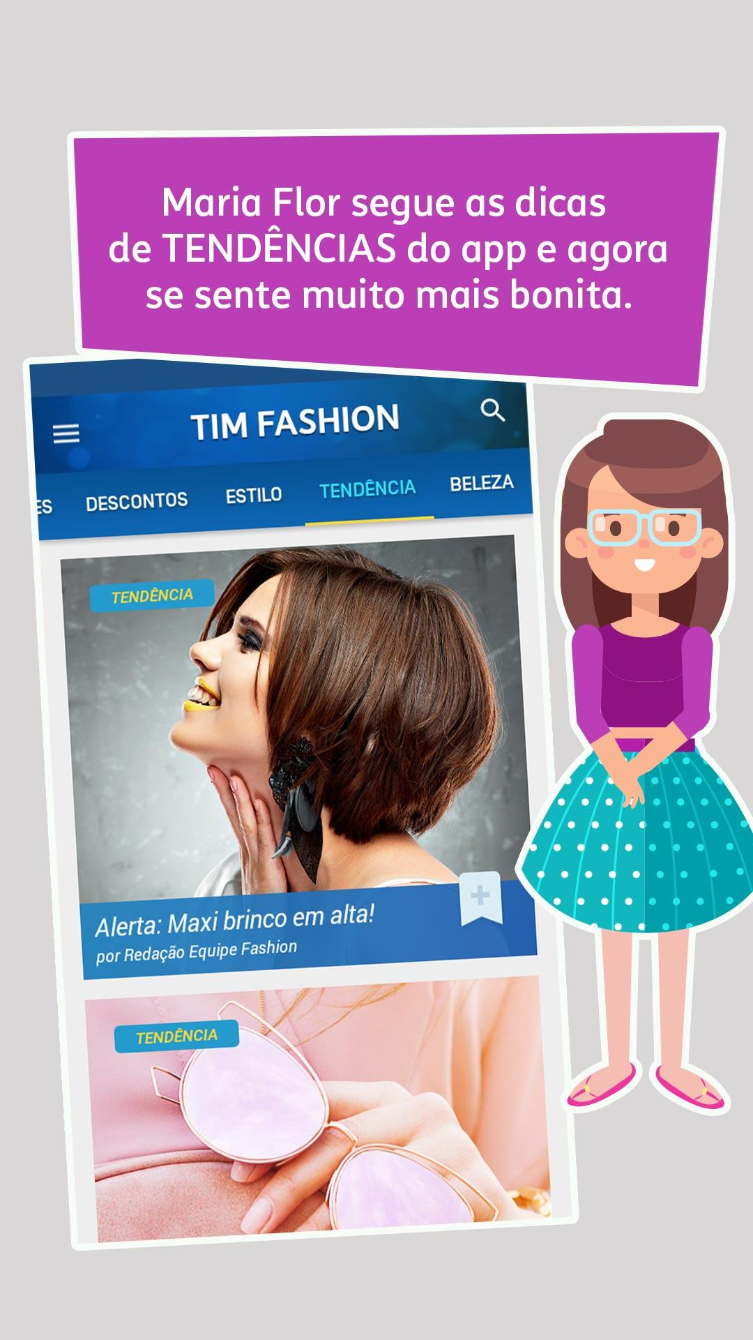 Android application TIM Fashion | Dicas de moda, estilo e beleza screenshort