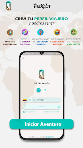 Android application Venxplor screenshort