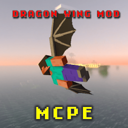 「MCPE Dragon Wing Mod」圖示圖片