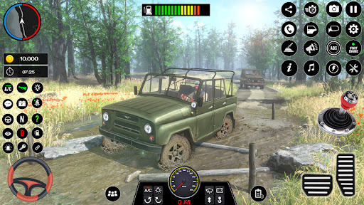 Android application American Jeep Driving Games 3D screenshort
