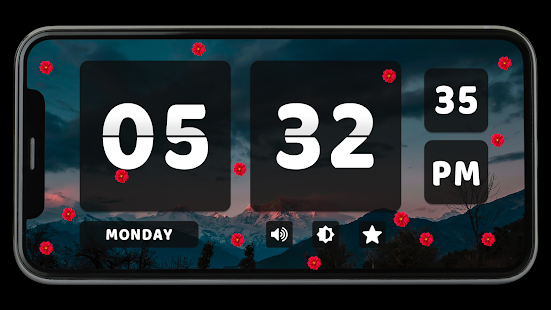 Fliqlo Flip Clock Pro لقطة شاشة