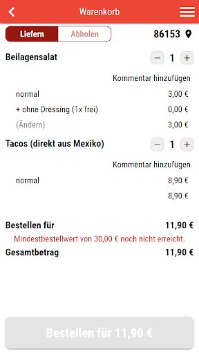 Hawaii Pizza Gersthofen Screen 2