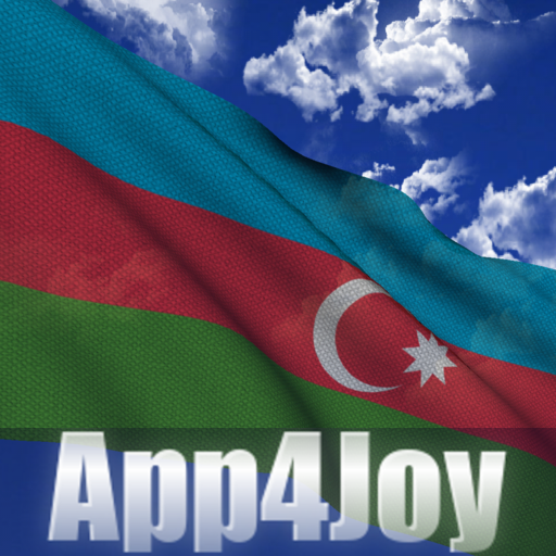 Azerbaijan Flag Live Wallpaper  Icon