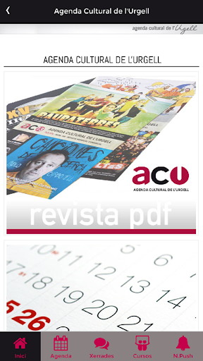 Android application Agenda Cultural de l'Urgell screenshort