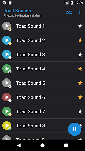 Toad Sounds Screen 2