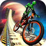 Impossible BMX Bicycle Superhero: Sky Tracks Rider icon