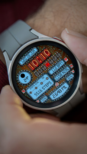 GAS NIXIE URX104 Watch face screenshot 7