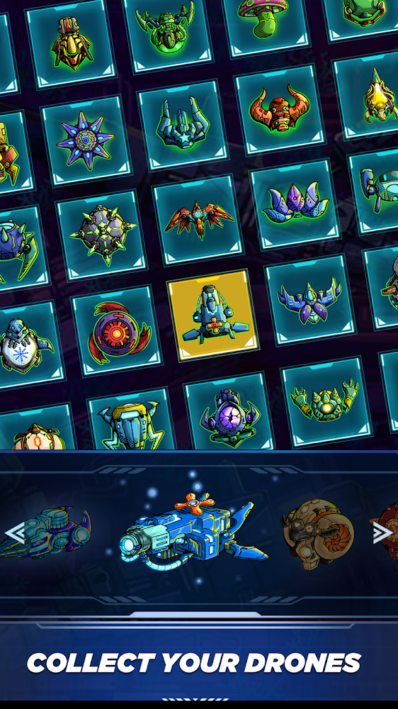 Atlantis Invaders: Submarine Space Shooter Offline (Mod Mone