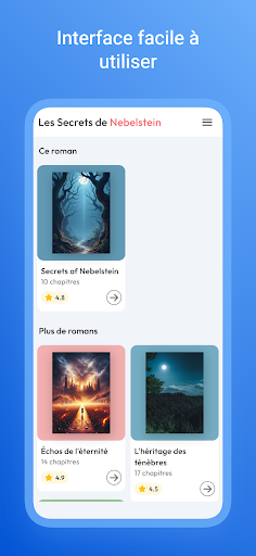 Aperçu de l'application