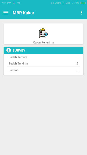 Android application Water Hibah Perumda Kukar screenshort